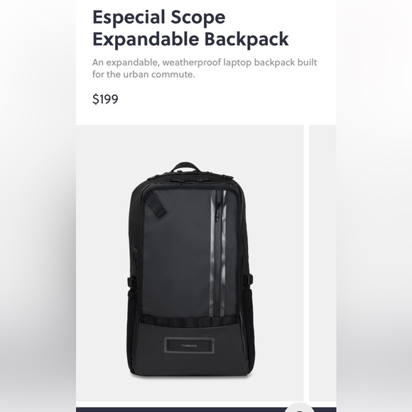Timbuk2 expandable backpack - Picture 1 of 10
